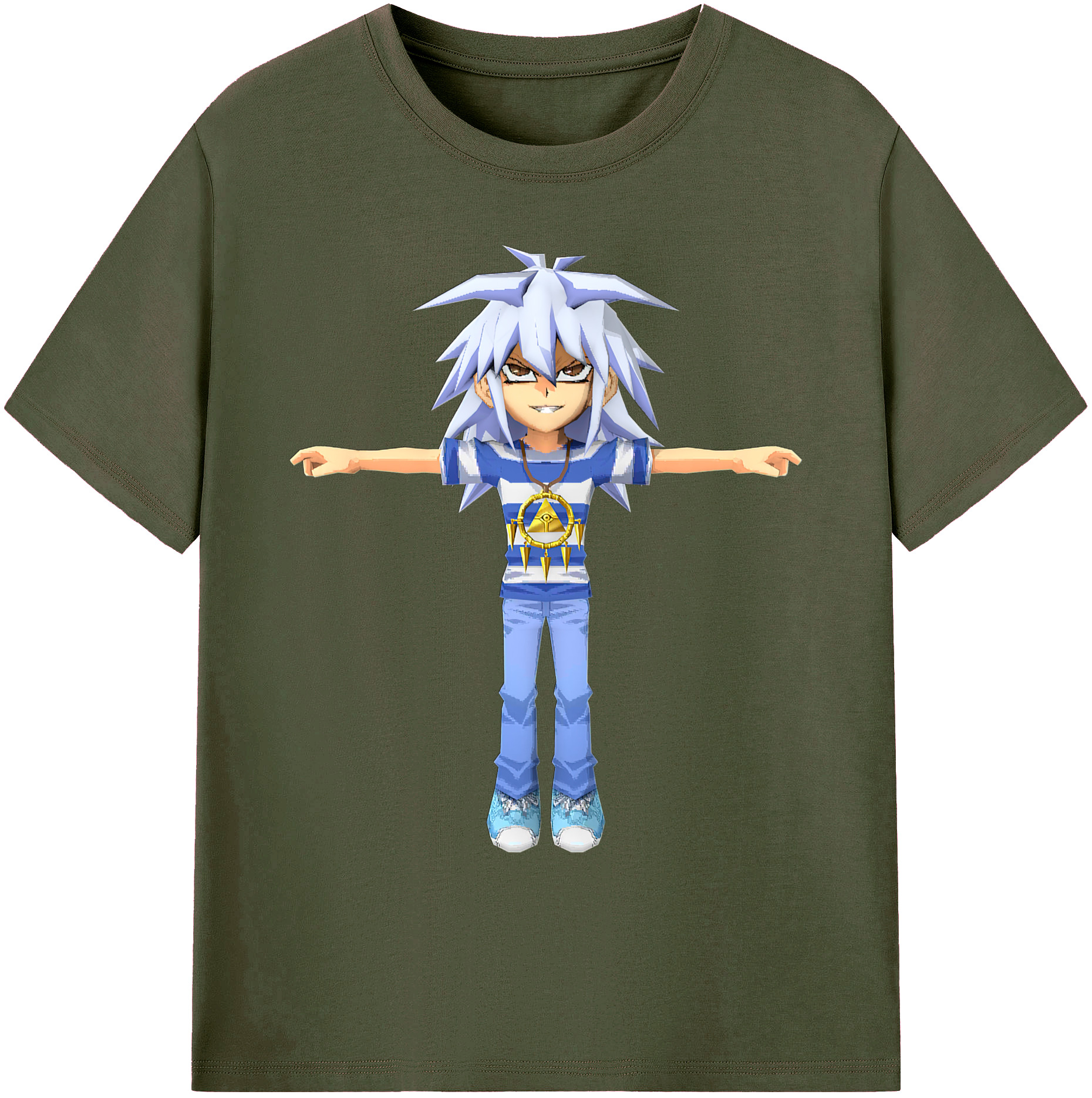 （画像用） 遊☆戯☆王 Yu-Gi-Oh! 綿100％ メンズ半袖Tシャツ｜肌触りやわらか＆通気性